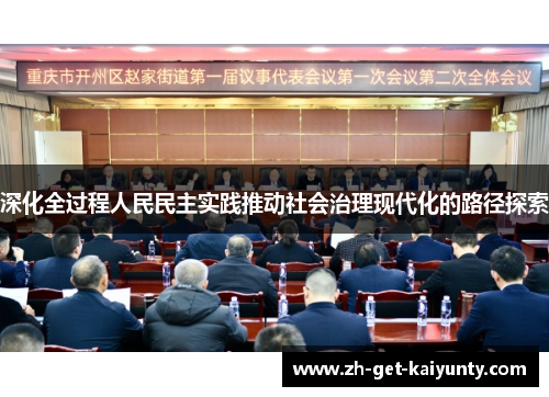 深化全过程人民民主实践推动社会治理现代化的路径探索