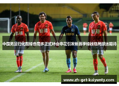 中国男足归化前锋费南多正式转会申花引发新赛季锋线格局球迷期待 中国男足归化前锋费南多正式转会申花引发新赛季锋线格局球迷期待